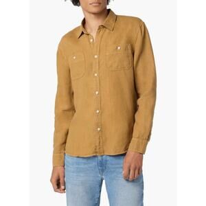 NWT Joe's Mens Butterscotch Button Down Workwear Shirt Size M JWHL1071